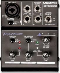 ART USBMix 3 csatornás Mic/inst/Line USB keverő-interfész