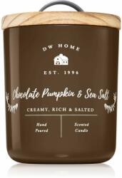 DW HOME Farmhouse Chocolate Pumpkin & Sea Salt lumânare parfumată 264 g