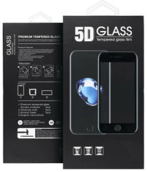 Huawei P40 előlapi üvegfólia, edzett, hajlított, fekete keret, 9H, 5D Full Glue - gsmlive