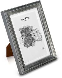 Casa Chic Lancaster, рамка за картини, правоъгълна, снимки 17 x 12 cm, паспарту, дърво (ANTIC-5x7-SLV) (ANTIC-5x7-SLV) - klarstein