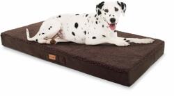 Brunolie Balu, pat pentru câine, pernă pentru câine, lavabil, ortopedic, antiderapant, spumă cu memorie, dimensiunea XL (120 × 10 × 72 cm) (10252594) (10252594) - klarstein