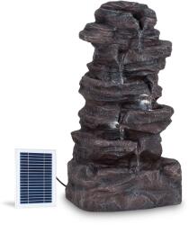 Blumfeldt Stonehenge XL, fântână solară, iluminat cu LED-uri, polirășină, baterie litiu-ion (SOL1-stonehengeXL-gr) (SOL1-stonehengeXL-gr) - klarstein