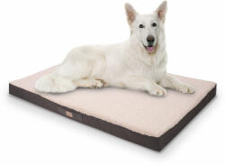 Brunolie Balu, pat pentru câine, pernă pentru câine, lavabil, ortopedic, antiderapant, spumă cu memorie, dimensiunea XXL (120 × 10 × 100 cm (10293200) (10293200) - klarstein