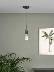 där lighting group Lampa suspendata Waco 1 Light E27 Suspension Black Chrome Matt Black (WAC0161 DAR LIGHTING)