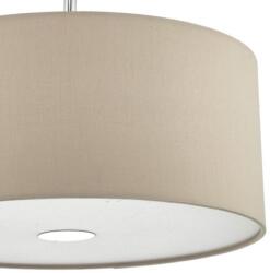 där lighting group Lampa suspendata Ronda 3lt Pendant With Ecru Shade And Diffuser 40cm (RON1029 DAR LIGHTING)