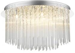 där lighting group Lampa tavan Icicle 8 Light Glass Tube Flush (ICI4850 DAR LIGHTING)