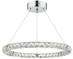 där lighting group Lampa suspendata Roma Pendant Polished Chrome Crystal LED (ROM1750 DAR LIGHTING)
