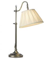 där lighting group Veioza Suffolk Rise & Fall Table Lamp Antique Brass With Shade (SUF4075-X DAR LIGHTING)