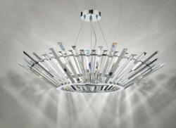 där lighting group Lampa suspendata Nimbus 6 Light Pendant Polished Chrome Crystal (NIM0650 DAR LIGHTING)