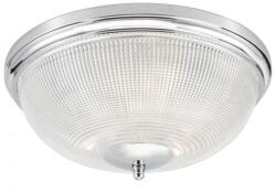 där lighting group Plafoniera Arbor Bathroom 3 Light Flush Polished Chrome & Glass IP44 (ARB5250 DAR LIGHTING)