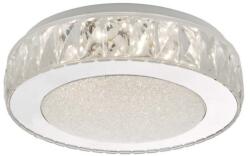 där lighting group Lampa tavan Akelia Flush Acrylic & Stainless Steel Small LED (AKE5208 DAR LIGHTING)