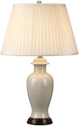 Elstead Lighting Veioza Ivory Crackle 1 Light Small Table Lamp (IVORY-CRA-SM-TL)