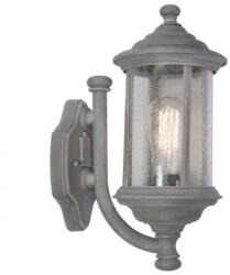 där lighting group Aplica Brompton Outdoor Wall Light Matt Grey Glass IP43 (BRO1661 DAR LIGHTING)