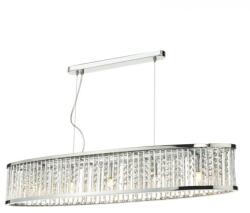 där lighting group Lampa suspendata Nantes 5 Light Bar Pendant Polished Chrome Aluminium (NAN6268 DAR LIGHTING)