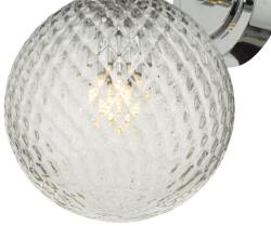 där lighting group Aplica Wayne Bathroom Wall Light Polished Chrome Glass IP44 (WAY0750 DAR LIGHTING)