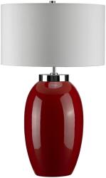 Elstead Lighting Veioza Victor 1 Light Large Table Lamp - Red (VICTOR-LRG-TL-RD)