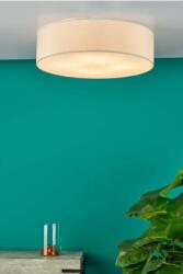 där lighting group Lampa tavan Cierro 4 Light Flush Taupe With Diffuser 60cm (CIE5001 DAR LIGHTING)