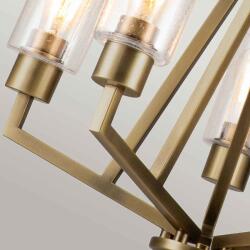 Elstead Lighting Corp de iluminat suspendat, lustra Deryn 5 Light Chandelier (KL-DERYN5-NBR)