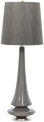 Elstead Lighting Veioza Spin 1 Light Table Lamp - Grey (SPIN-TL-GREY)