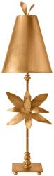 Elstead Lighting Veioza Azalea 1 Light Table Lamp - Gold Leaf (FB-AZALEA-TL-GD)