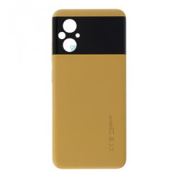 Xiaomi Poco M5 akkufedél (hátlap) sárga, gyári