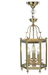 där lighting group Lampa suspendata Moorgate Hexagonal Hall Lantern Dual Mount Polished Brass (MOO0340 DAR LIGHTING)