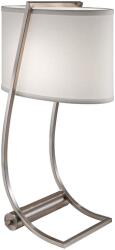 Elstead Lighting Veioza Lex 1 Light Table Lamp - Brushed Steel (FE-LEX-TL-BS)