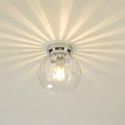 där lighting group Plafoniera Kavi Bathroom Flush Polished Chrome Glass IP44 (KAV0150 DAR LIGHTING)