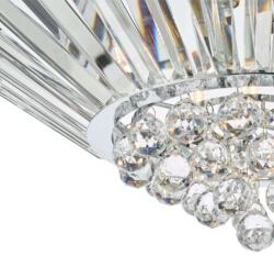 där lighting group Lampa tavan Nimbus 5 Light Flush Polished Chrome Crystal (NIM5050 DAR LIGHTING)