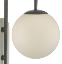 där lighting group Aplica Deuce Bathroom Wall Light Marble Opal Glass IP44 (DEU0739 DAR LIGHTING)