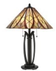 Elstead Lighting Veioza Victory Tiffany Table Lamp (QZ-VICTORY-TL)