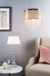 där lighting group Veioza Epona Table Lamp Clear With Shade (EPO4208 DAR LIGHTING)