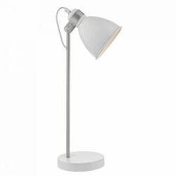 där lighting group Veioza Frederick Task Lamp White & Satin Chrome (FRE4202 DAR LIGHTING)