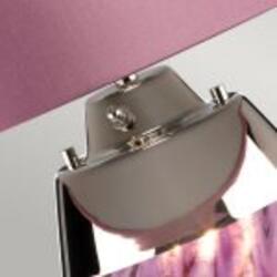 Elstead Lighting Veioza Lena 2 Light Small Plum Table Lamp (LENA-TL-S-PLUM)