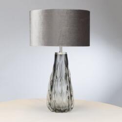 där lighting group Veioza Vezzano Table Lamp Smoked Glass Base Only (VEZ4210 DAR LIGHTING)