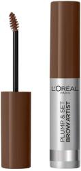 L'Oréal L'ORÉAL PARIS Brow Artist Plump & Set szemöldökformázó spirál, 105 Brunette (4, 9 ml)