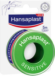Hansaplast Sensitive ragtapasz (5 m x 2, 5 cm)
