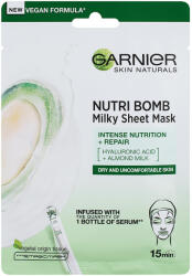 Garnier Skin Naturals Nutribomb Mandulás textil maszk (28 g)