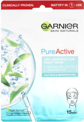 Garnier Pure Active hidratáló, bőrhibák elleni textilmaszk (28 ml)