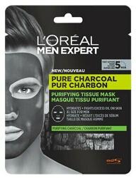 L'Oréal L'ORÉAL PARIS Men Expert Pure Charcoal Purifying Tissue maszk 30 g