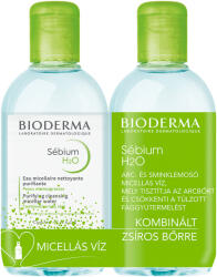 BIODERMA Sébium H2O micellás víz DUOPACK 2x250 ml - Micellafesztivál - ekozmetikum