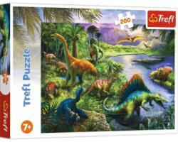 Trefl Ragadozó dinoszauruszok 200 db-os (13281)