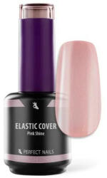 Perfect Nails Elastic Cover Gel Glamour - Ecsetes Körömágyhosszabbító Zselé - 15ml - Pink Shine