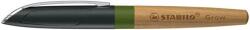 STABILO Töltőtoll, tölgyfa tolltest, zöld kiegészítővel, STABILO Grow (TST5171141) - papirdepo