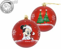 EMA Set 10 globuri brad Craciun Mickey Mouse rosii 6 cm (AWD13422)