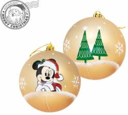 EMA Set 10 Globuri brad Craciun Mickey Mouse aurii 6 cm (AWD13424)