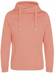 Just Hoods Hanorac fără fermoar cu guler modern - Veche roz | XS (JH021-1000326657)