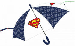 E plus M Superman gyerek félautomata átlátszó esernyő Ø80 cm EMM5250247