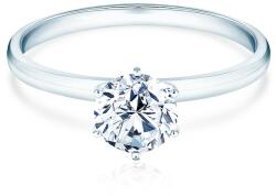 SAVICKI eljegyzési gyűrű: fehér arany, gyémánt - savicki - 1 266 580 Ft