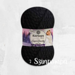 Kartopu Super Chunky - Fekete
